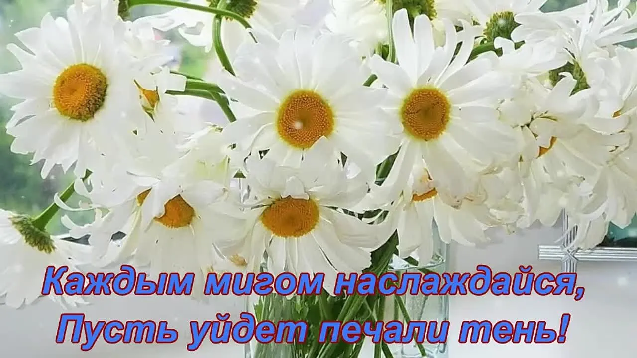 Красивая музыкальная видеооткрытка с добрым утром