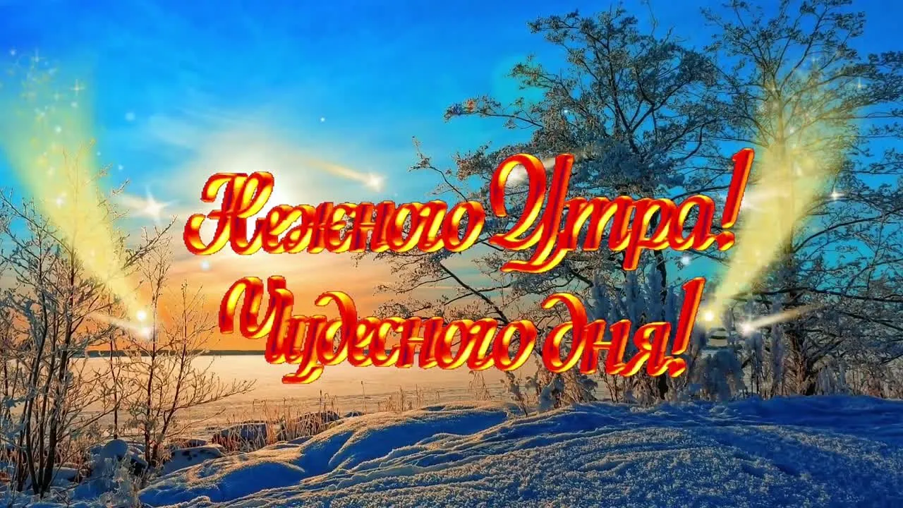 Видео "С Добрым Утром! С Новым Днем! Красивая Музыкальная Открытка" – Начни День Правильно!