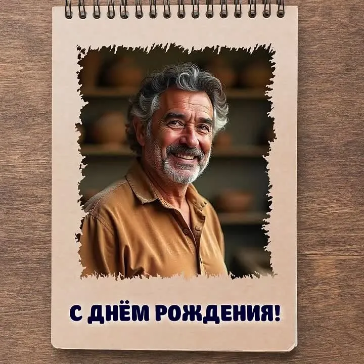 Музыкальная открытка мужчине с днем рождения: скачать видео