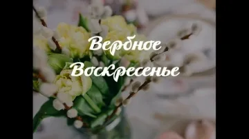 Поздравление с Вербным Воскресеньем: видео для отправки