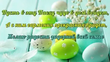 Красивое пасхальное поздравление Христос Воскрес скачать