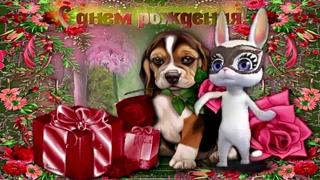 Самая красивая видео открытка на День Рождения